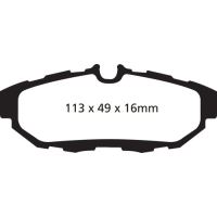 Yellowstuff Bromsbelägg