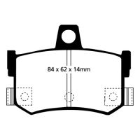 Yellowstuff Bromsbelägg
