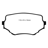 Greenstuff Extra Duty Bromsbelägg