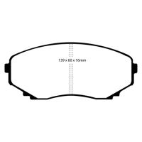 Greenstuff Extra Duty Bromsbelägg
