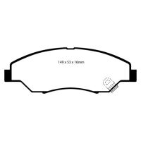 Greenstuff Extra Duty Bromsbelägg