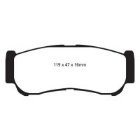 Greenstuff Extra Duty Bromsbelägg