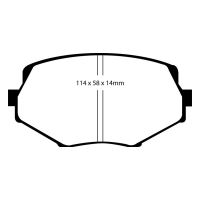 Bluestuff Bromsbelägg