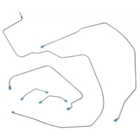 Power Front Brake Line Set