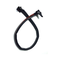 Rear liftgate seal for lift glass