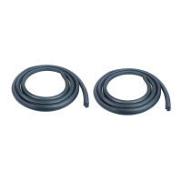 Door seal, rear on body kit