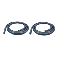 Door seal, rear on body kit
