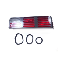 6 piece rear lamp tail light housing seal kit - molded