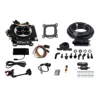 Go EFI 4 600 HP Matte Black EFI System With Inline Fuel Deli