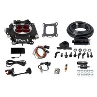Go EFI 4 600 HP Power Adder Matte Black EFI System With Inli