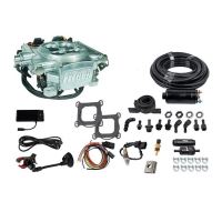 Go EFI 4 600 HP Power Adder Bright Aluminum EFI System With