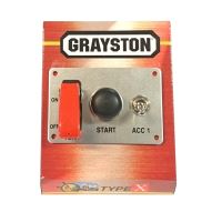 STARTER PANEL- PUSH BUTTON & 1 ACCESSORY  SWITCH-30 amp
