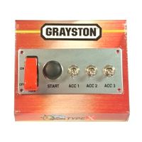 STARTER PANEL- PUSH BUTTON & 3 ACCESS.  SWITCHES-30 amp