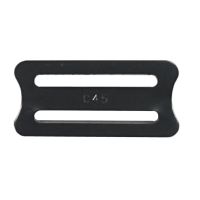 75mm (3") 3 BAR SLIDER - BLACK COATED - CRANKED