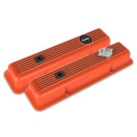 SBC MUSCLE SERIES VALVE COVERS,FINNED,FA