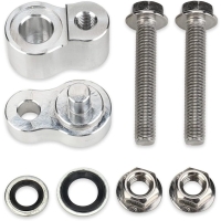 BILLET A/C CHARGE PORT COVER  SUITS LARGE #6 & #8 CHARGE POR