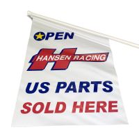 Fasad flagga/Hansen Racing