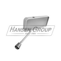 FIA GT/Touring/Sports Mirror - RH - Flat - White