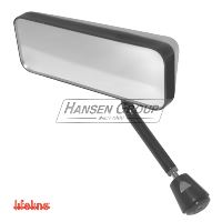 FIA GT/Touring/Sports Mirror - Fixed - LH - Flat - Black