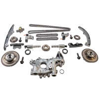 Kamdrevssats med oljepump