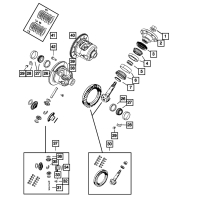 LOCK BOLT, REAR AXLE 9,25 W/ANTI SPIN