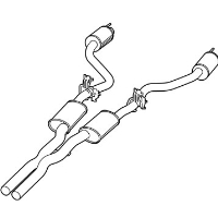 OEM avgassystem