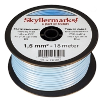 Elkabel Fört.1,5mm Blå 18m