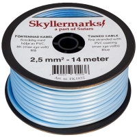 Elkabel Fört.2,5mm Blå 14m