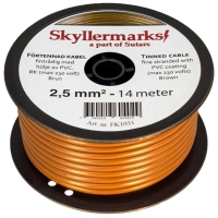 Elkabel Fört.2,5mm Brun 14m
