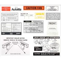 1968 Mustang 14 piece detailing kit