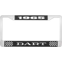 1965 DART LICENSE PLATE FRAME - BLACK