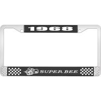 1968 SUPER BEE LICENSE PLATE FRAME - BLACK