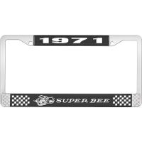 1971 SUPER BEE LICENSE PLATE FRAME - BLACK