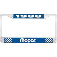 1966 MOPAR LICENSE PLATE FRAME - BLUE