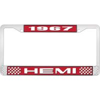 1967 HEMI LICENSE PLATE FRAME