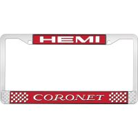 HEMI / CORONET LICENSE PLATE FRAME