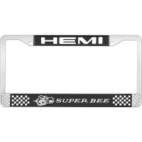 HEMI / SUPER BEE LICENSE PLATE FRAME