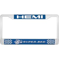 HEMI / SUPER BEE LICENSE PLATE FRAME