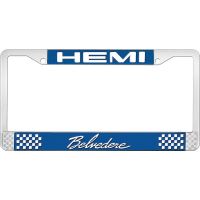 HEMI / BELVEDERE LICENSE PLATE FRAME