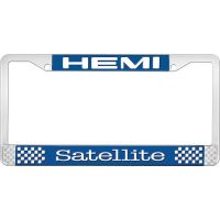 HEMI / SATELLITE LICENSE PLATE FRAME