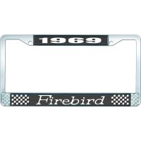 1969 FIREBIRD LICENSE PLATE FRAME - BLACK