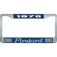 1970 FIREBIRD LICENSE PLATE FRAME - BLUE