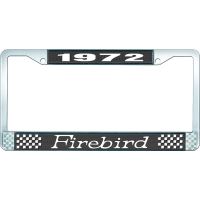 1972 FIREBIRD LICENSE PLATE FRAME - BLACK