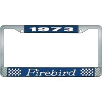 1973 FIREBIRD LICENSE PLATE FRAME - BLUE