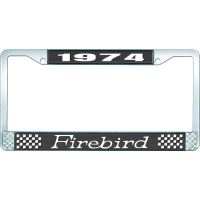 1974 FIREBIRD LICENSE PLATE FRAME - BLACK