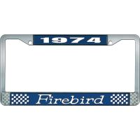 1974 FIREBIRD LICENSE PLATE FRAME - BLUE