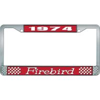 1974 FIREBIRD LICENSE PLATE FRAME - RED