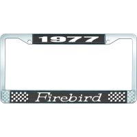 1977 FIREBIRD LICENSE PLATE FRAME - BLACK