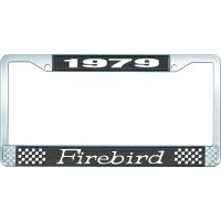 1979 FIREBIRD LICENSE PLATE FRAME - BLACK