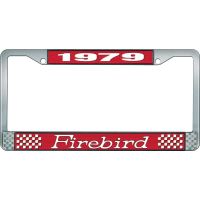 1979 FIREBIRD LICENSE PLATE FRAME - RED